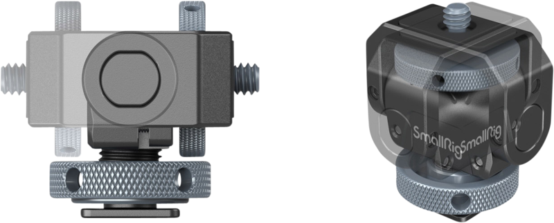 SmallRig 3809 Monitor Mount Lite with Cold Shoe - 5