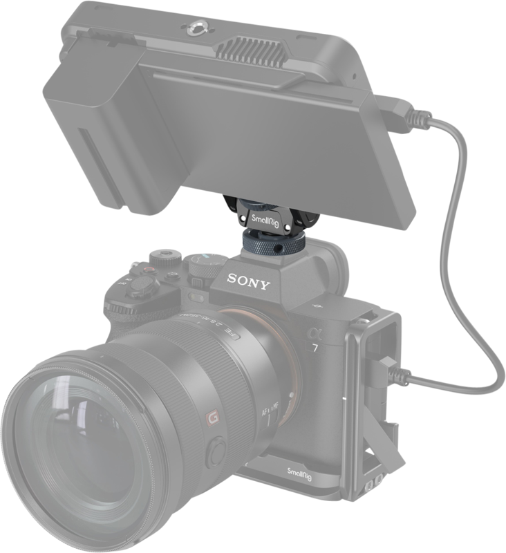 SmallRig 3809 Monitor Mount Lite with Cold Shoe - 7