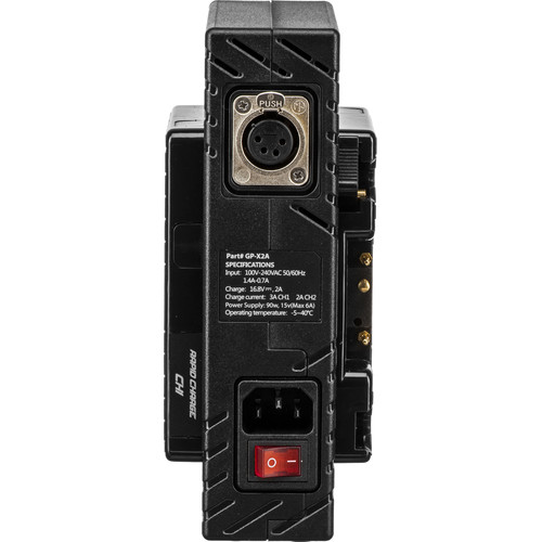 Core SWX X2A 2-Bay Vertical Gold Mount Battery Charger - 2