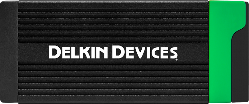 Delkin Cardreader CFexpress Type B & SD UHS-II (Type C to C & Type C to A Cables) - 3