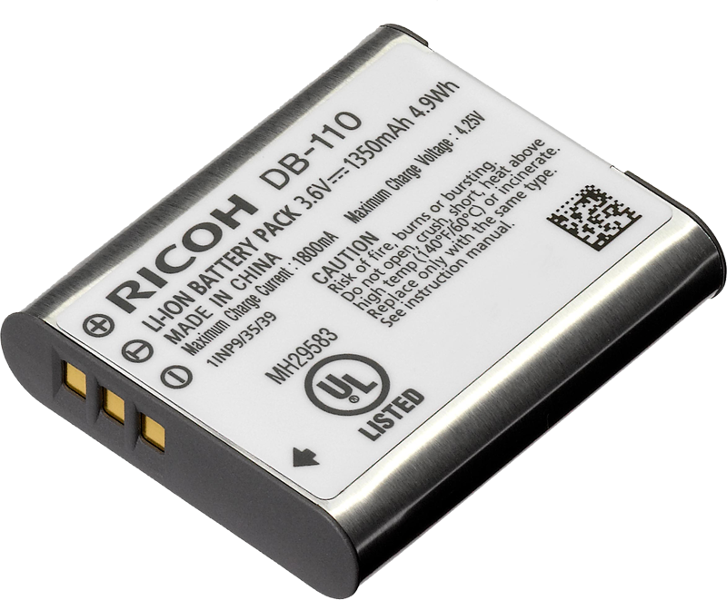 Ricoh/Pentax Ricoh Uppladdningsbart Batteri DB-110 OTH - 3