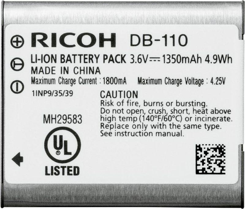 Ricoh/Pentax Ricoh Uppladdningsbart Batteri DB-110 OTH - 2