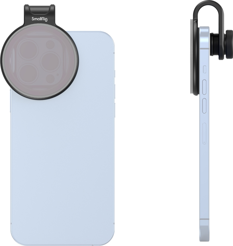 SmallRig 3845 52mm Magnetic Filter Clip For Mobile Phone - 4
