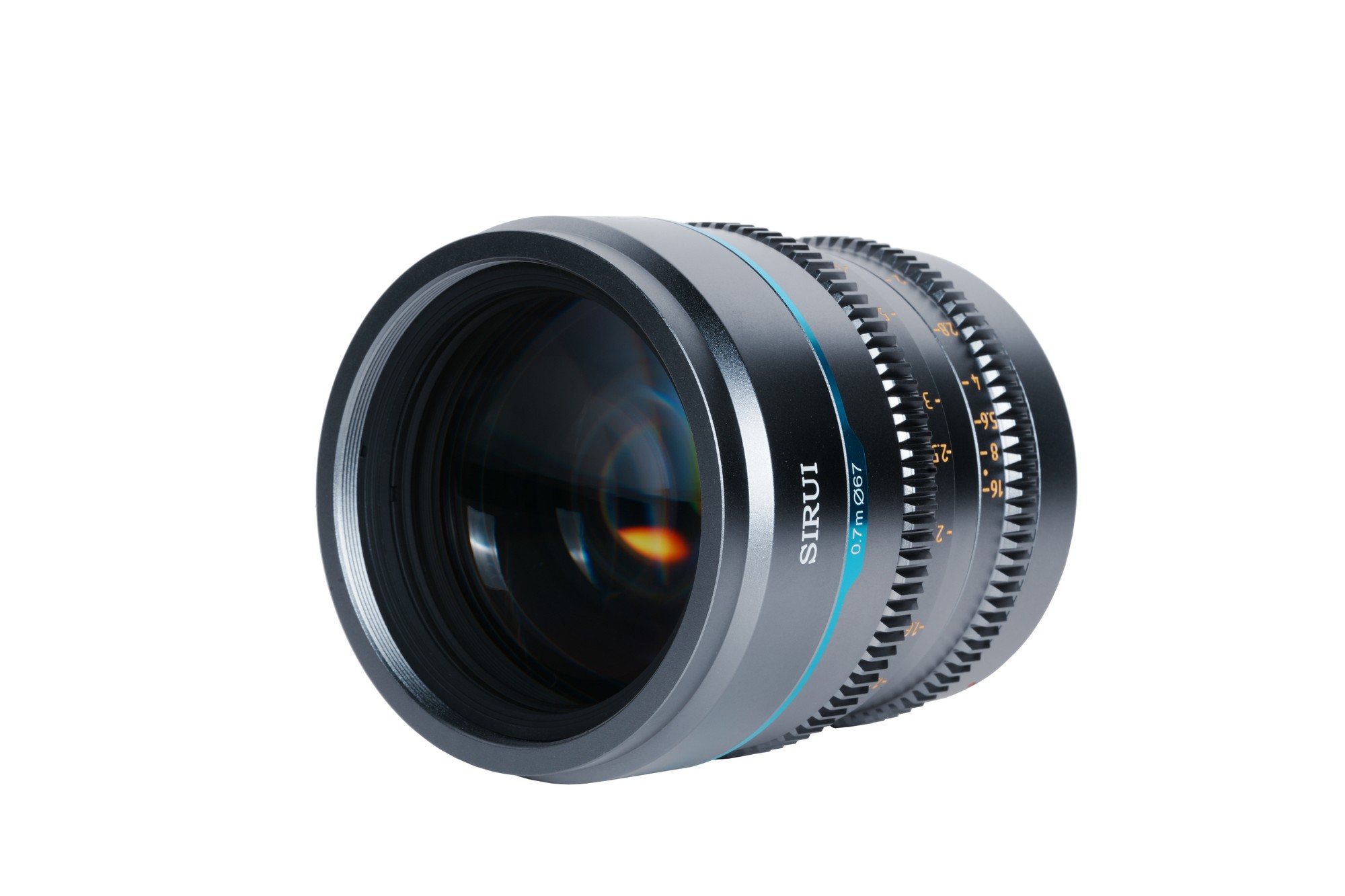 SIRUI Nightwalker Series 16mm T1.2 S35 Manual Focus Cine Lens (RF Mount, Gun Metal Gray)