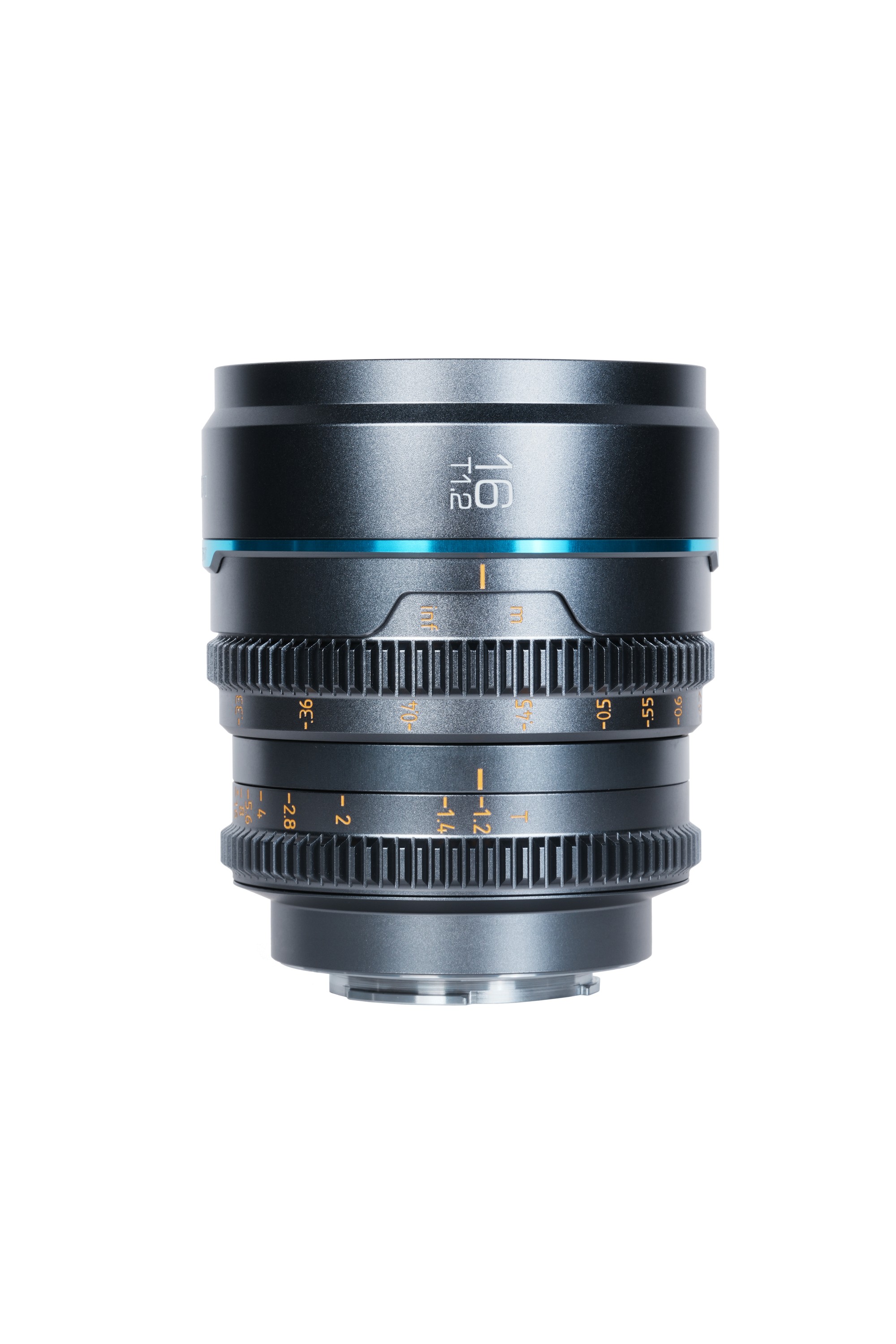 SIRUI Nightwalker Series 16mm T1.2 S35 Manual Focus Cine Lens (X Mount, Gun Metal Gray) - 2