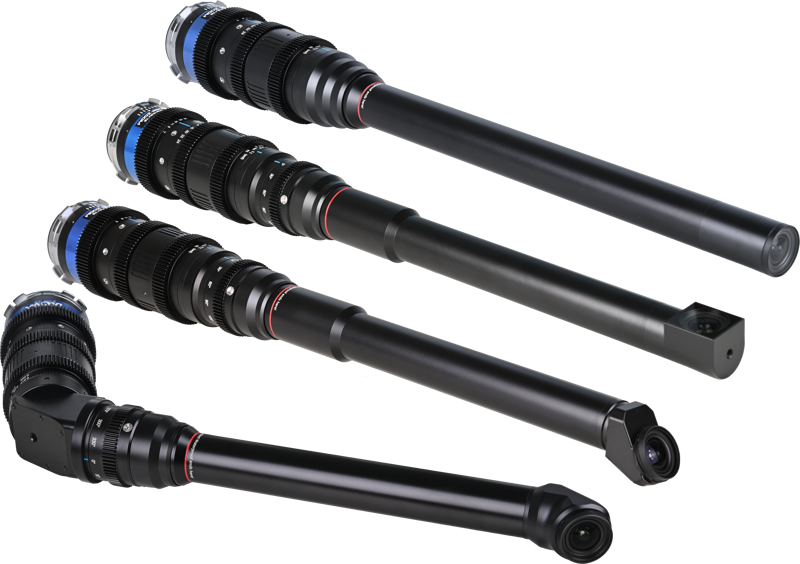 Laowa Probe Zoom 4-lens Bundle 15–24mm T8 Lens  (Direct, Periscope, 35° Degree, 90° Degree) Arri PL - 4