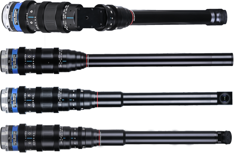Laowa Probe Zoom 4-lens Bundle 15–24mm T8 Lens  (Direct, Periscope, 35° Degree, 90° Degree) Arri PL - 2