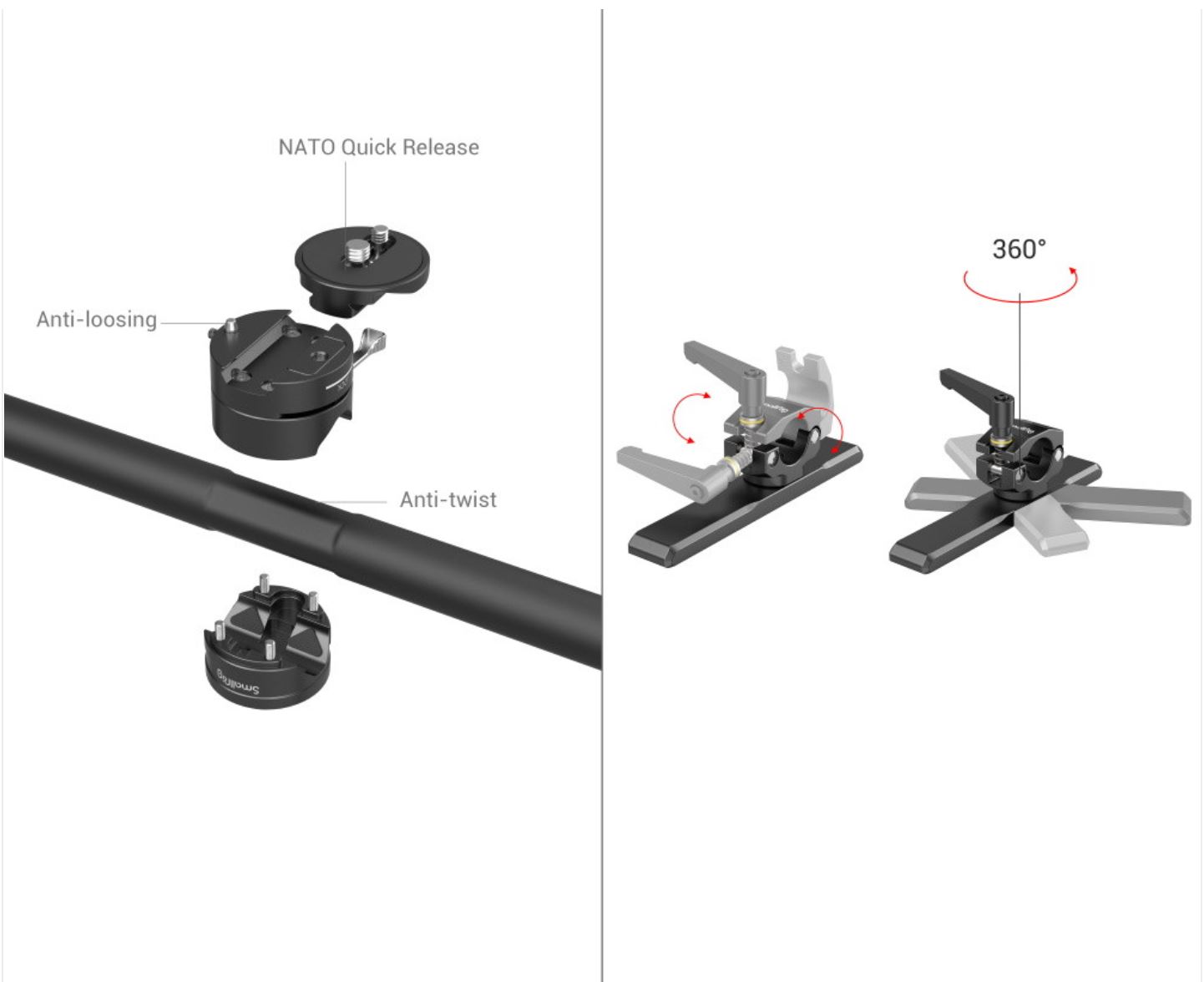 SMALLRIG WIRELESS CONTROL HANDHELD RING FOR DJI RS SERIES 3953 - 4