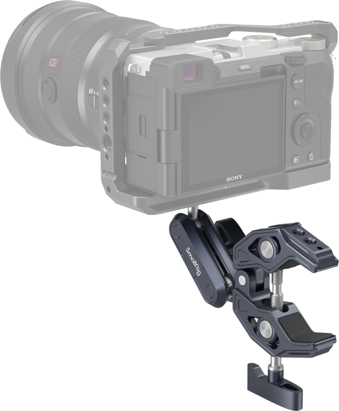 SmallRig 3757 Crab-Shaped Clamp with Ballhead Magic Arm - 5