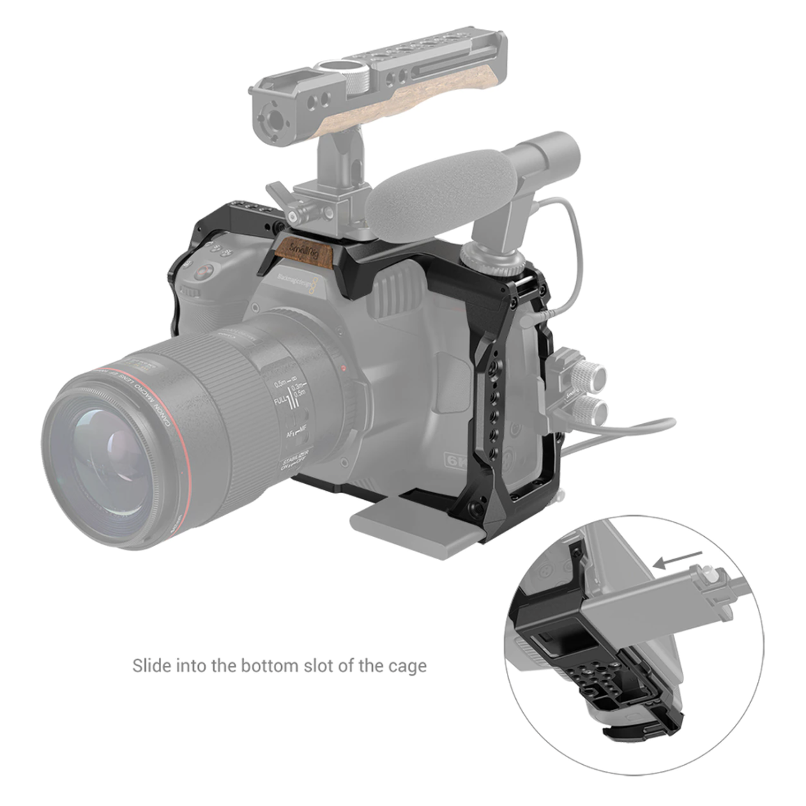 SmallRig Full Cage for BMPCC 6K Pro 3270 - 5