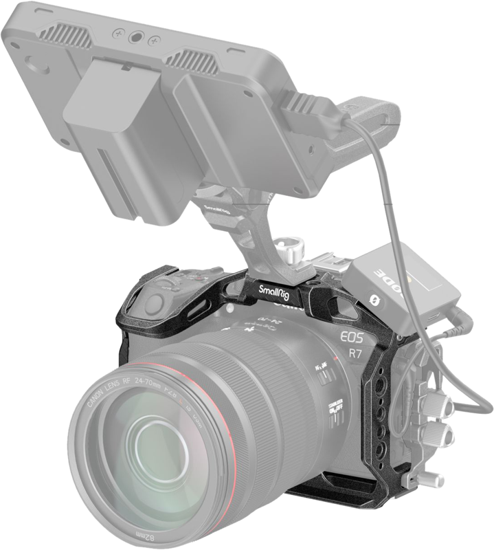 SmallRig 4003 Black Mamba Cage For Canon EOS R7 - 6
