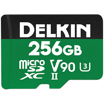 Delkin microSD Power 2000x UHS-II (V90) R300/W250 256GB