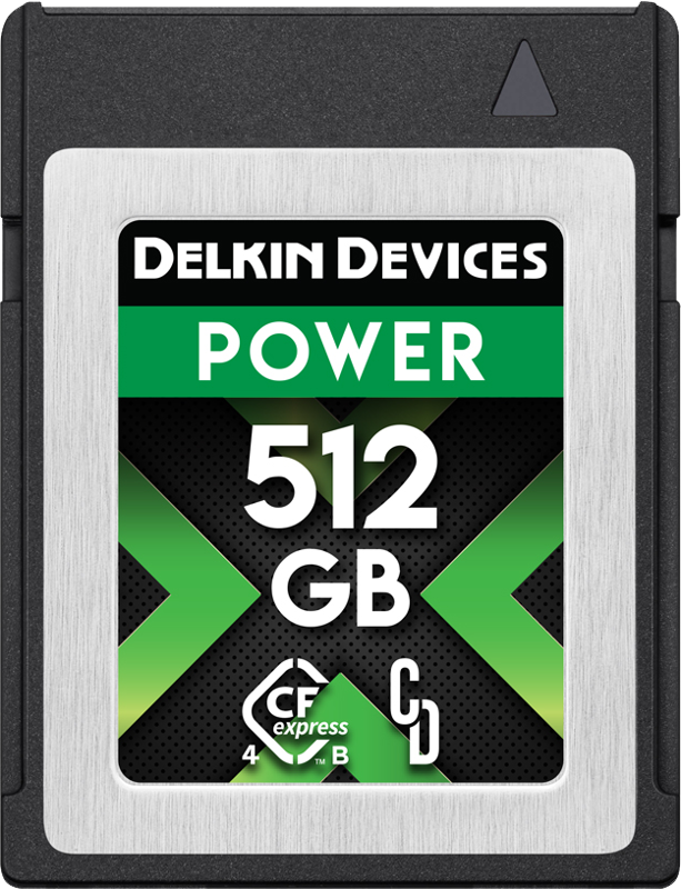 Delkin CFexpress Power R3650/W3240/SW820 (4.0) 512GB