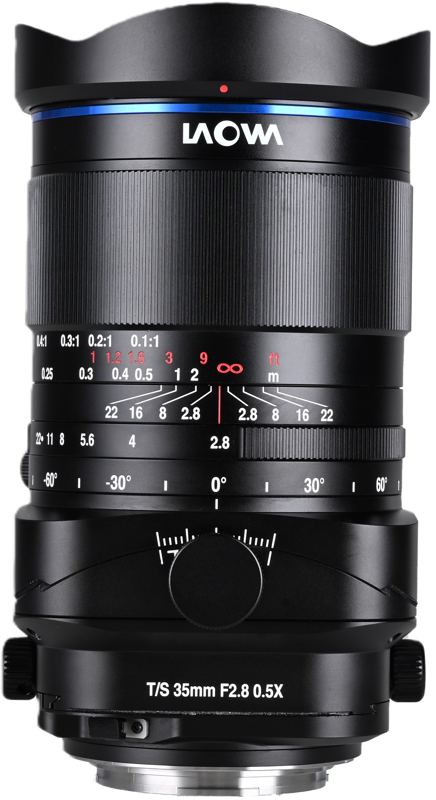 Laowa 35mm f/2.8 Zero-D T/S 0.5x Macro Lens - Canon RF