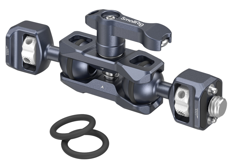 SmallRig 3874 Magic Arm with Dual Ball heads (1/4"-20 Screw and ARRI Locating Screw) - 2