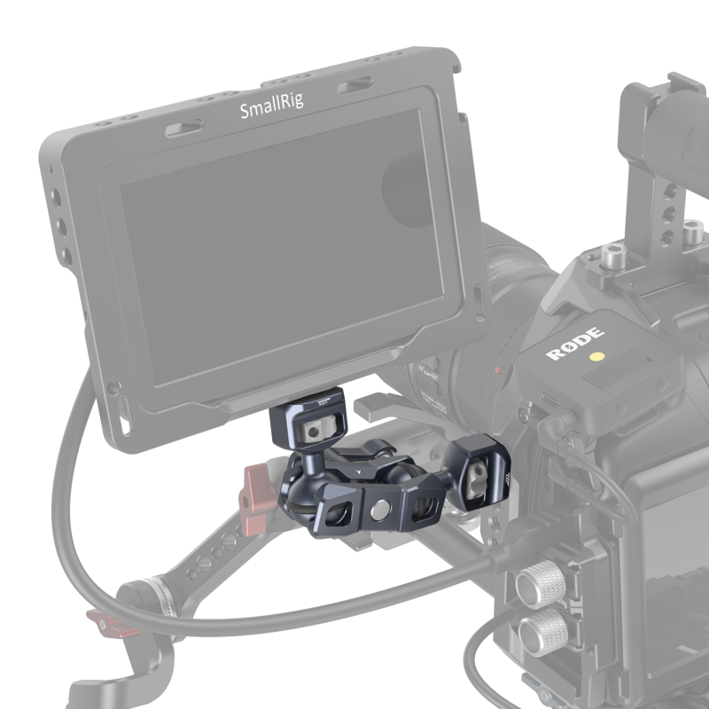 SmallRig 3874 Magic Arm with Dual Ball heads (1/4"-20 Screw and ARRI Locating Screw) - 4