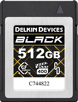 Delkin CFexpress 4.0 BLACK | Type B | R3600/W3200 (VPG400) 512GB