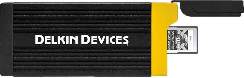 Delkin CFexpress 4.0 BLACK | Type A | VGP200, R1830/W1740 I 960GB including cardreader - 4