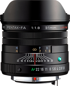 Ricoh/Pentax PENTAX-FA HD 31mmF1.8 Limited (Black)