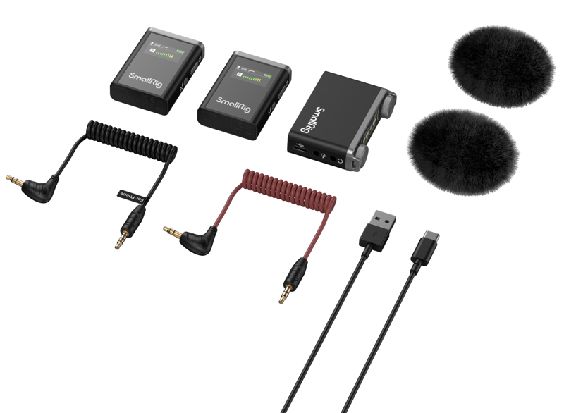 SmallRig 3487 Wireless Microphone Forevala W60 - 6
