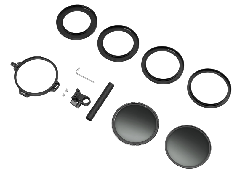 SmallRig 3864 Filter Kit CPL/VND 95mm with Rod Clamp - 2