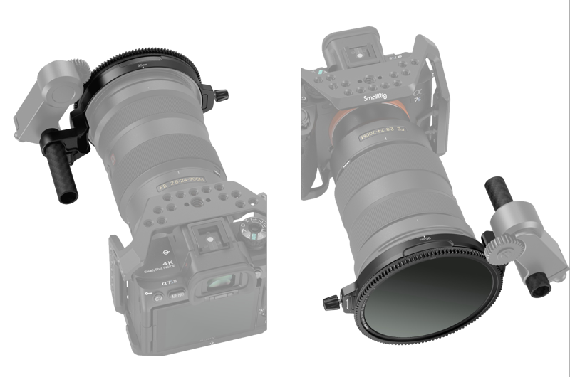 SmallRig 3864 Filter Kit CPL/VND 95mm with Rod Clamp - 3