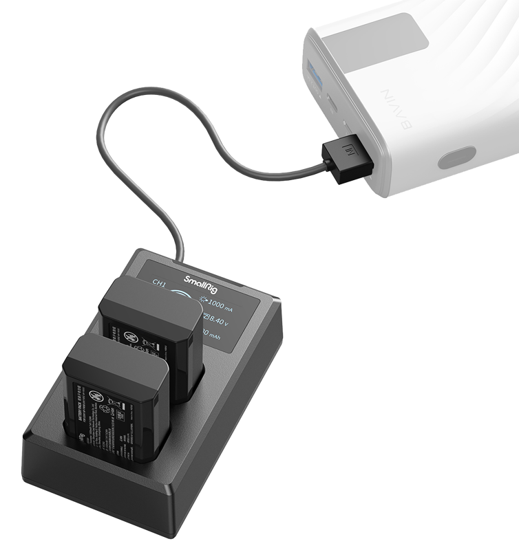 SmallRig 3818 NP-FW50 Battery & Charger Kit - 6