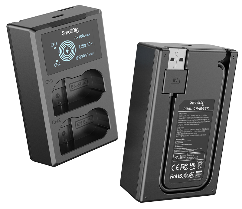 SmallRig 3820 EN-EL15 Battery & Charger Kit - 4