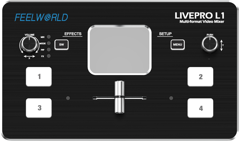 Feelworld LIVEPRO L1 MULTI-FORMAT VIDEO MIXER - 2