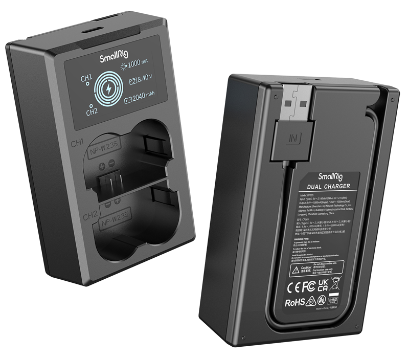 SmallRig 3822 NP-W235 Battery & Charger Kit - 4