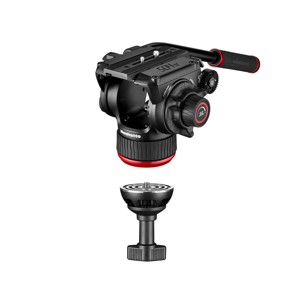 Manfrotto 504X CF Twin MS Tripod System Carbon Fiber - 3