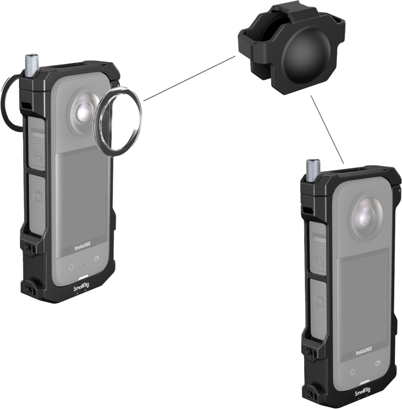 SmallRig 4088 Frame For Insta36 X3 - 4