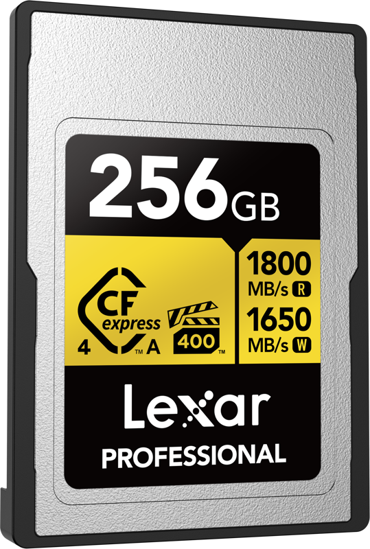 Lexar CFexpress 4.0 Pro Gold, VPG400/IP68, R1800/W1650 (Type A) 256GB - 3