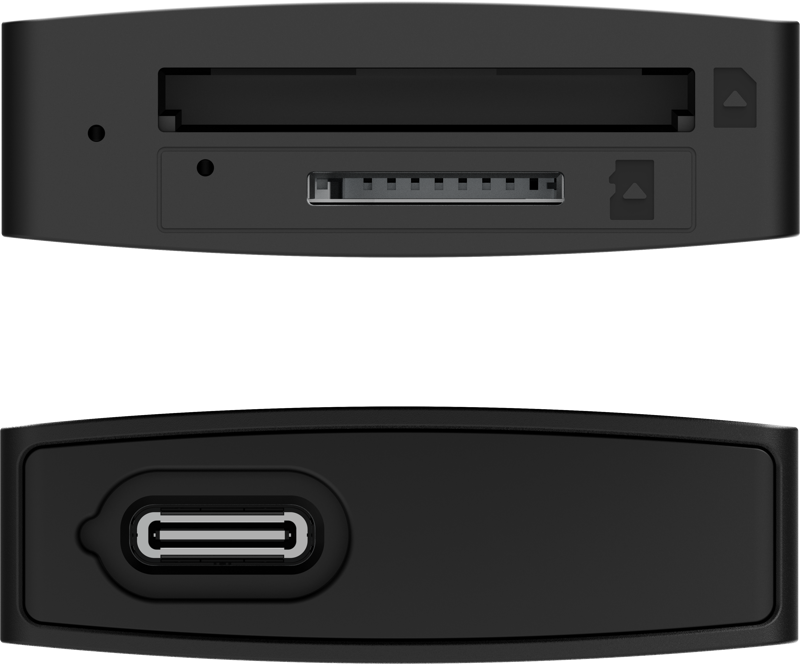 Lexar Cardreader microSD/SD I Dual Slot USB-A/C  microSD Card USB 3.1 Reader, up to 255MB/s read - 3