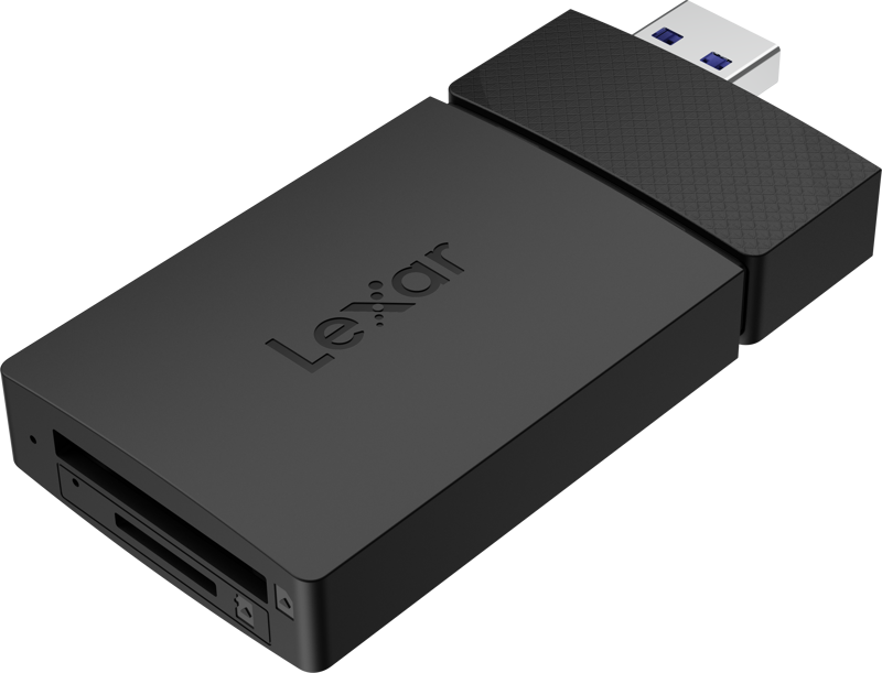 Lexar Cardreader microSD/SD I Dual Slot USB-A/C  microSD Card USB 3.1 Reader, up to 255MB/s read - 5