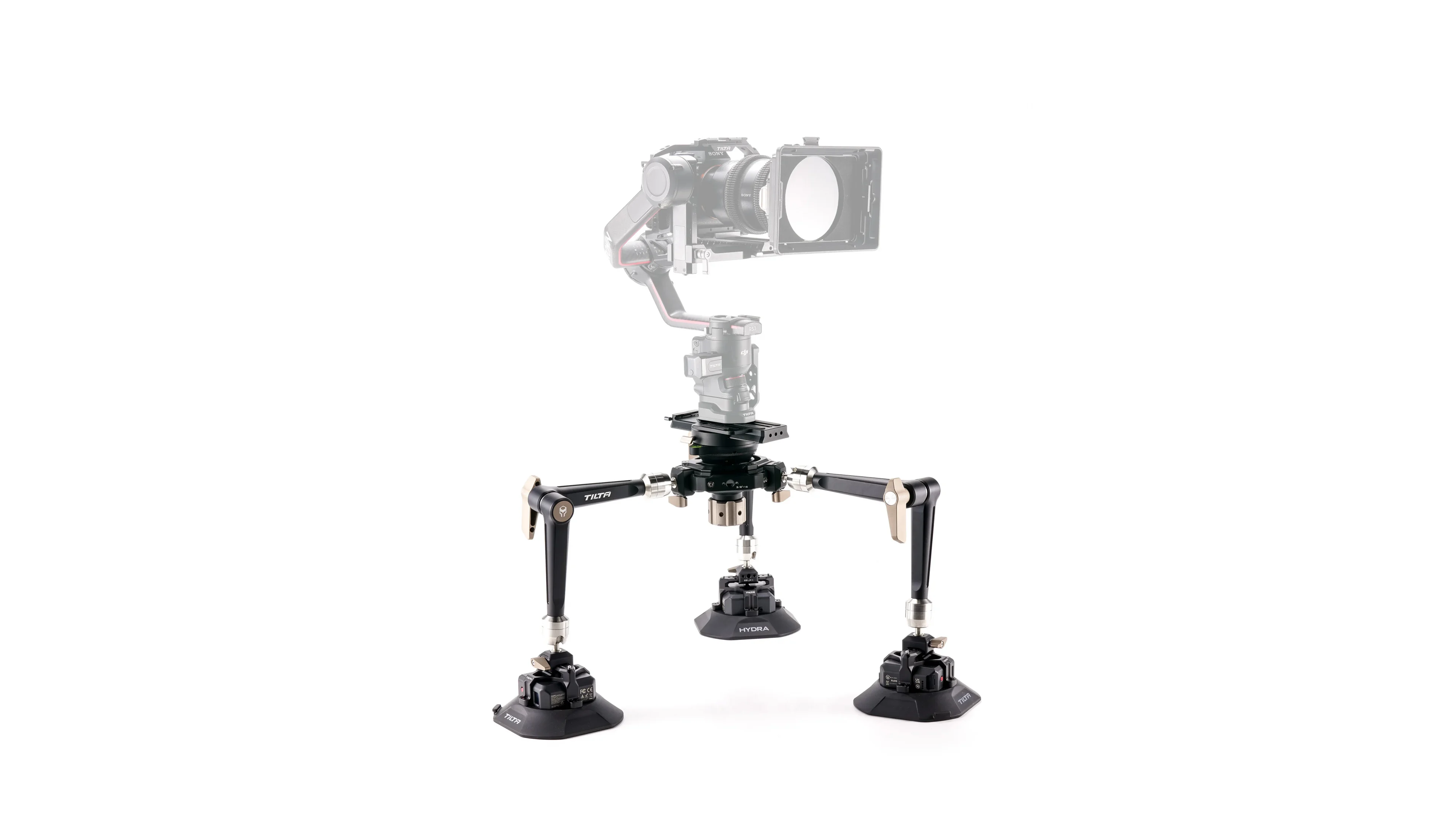 Tilta Hydra Articulating Car Mounting System with Electronic Suction Cups with battery - 13