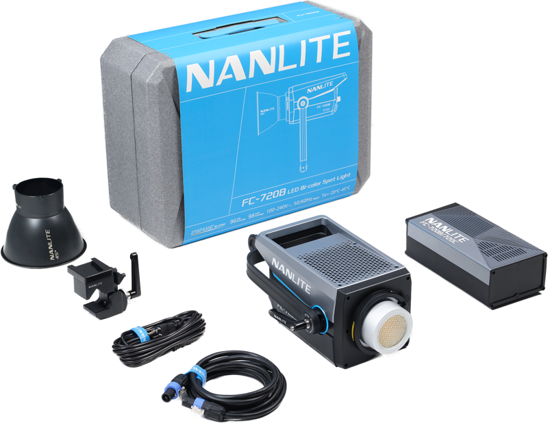 Nanlite FC-720B LED Bi-color Spot Light - 6