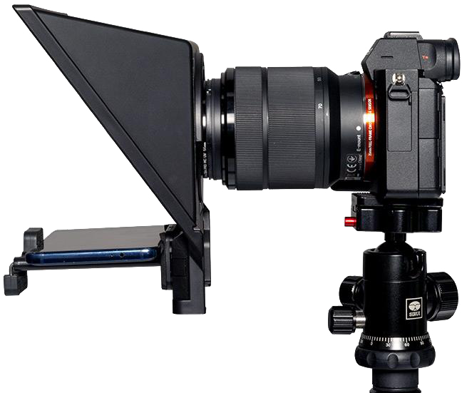 Feelworld TP2A Portable Teleprompter for Smartphone & DSLR - 6