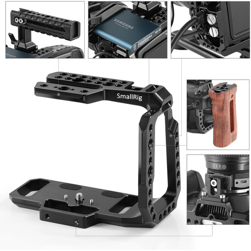 SmallRig Half Cage for Blackmagic Design Pocket Cinema Camera 4K 2254 - 5