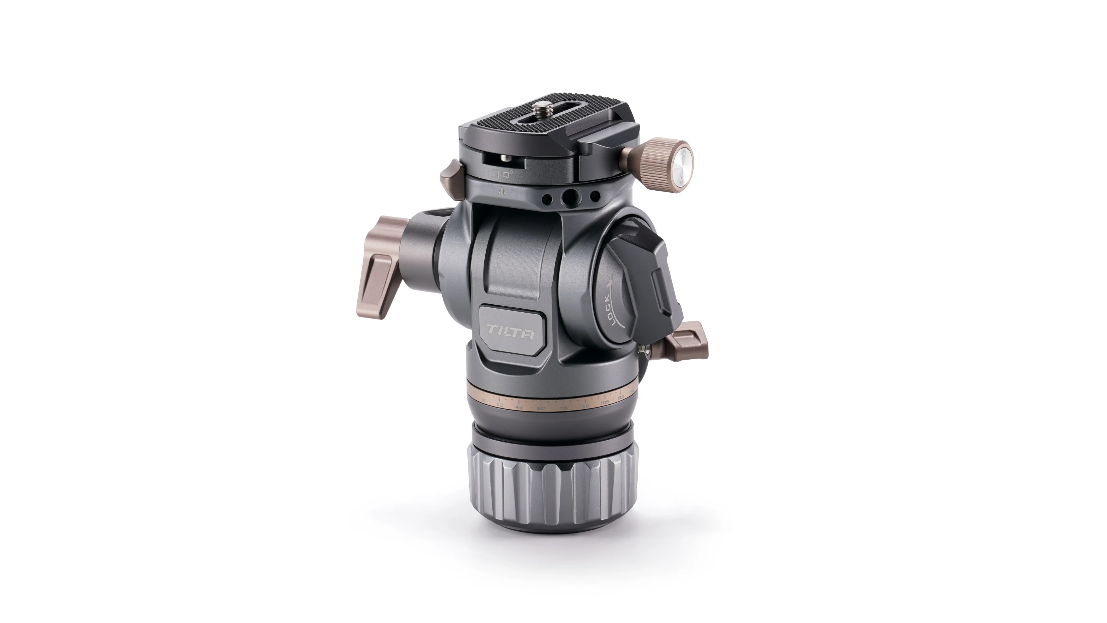 Tilta Travel Video Fluid Head with Flat Base (5KG) - Space Gray - 9