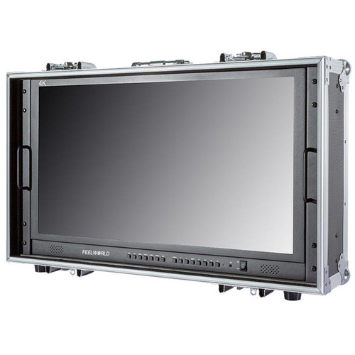 FeelWorld 28' 4K Quad View Carry-On Broadcast Monitor - 8
