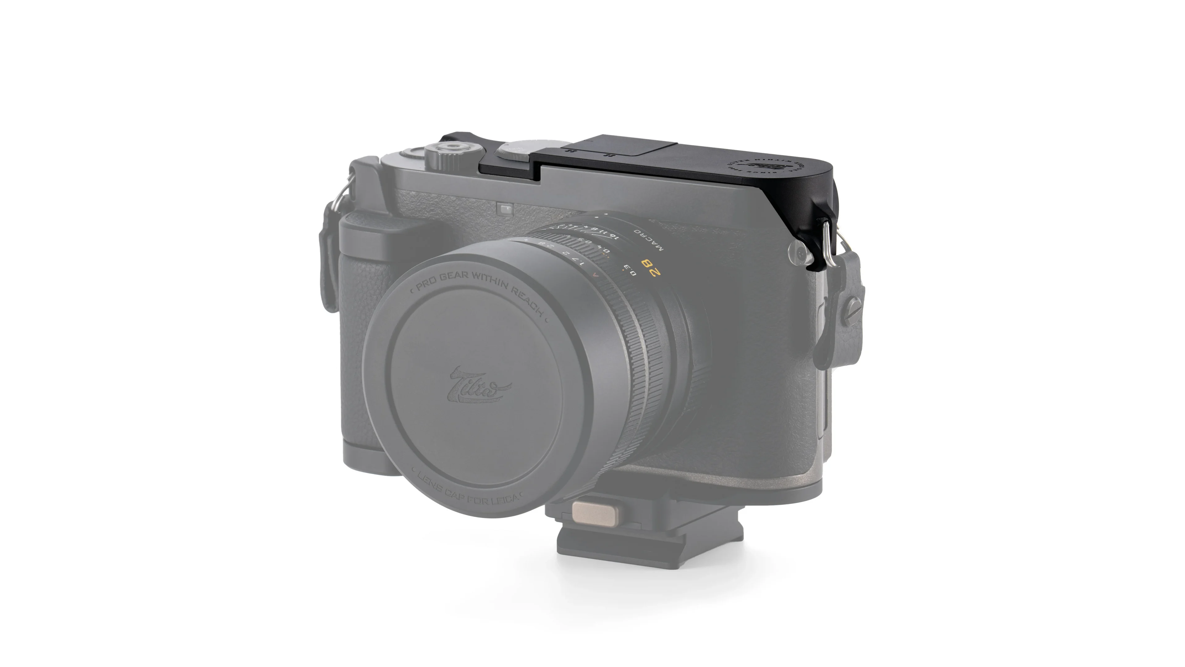 Tilta Top Protection Plate with Thumb Bracket for Leica Q3 - Black - 8