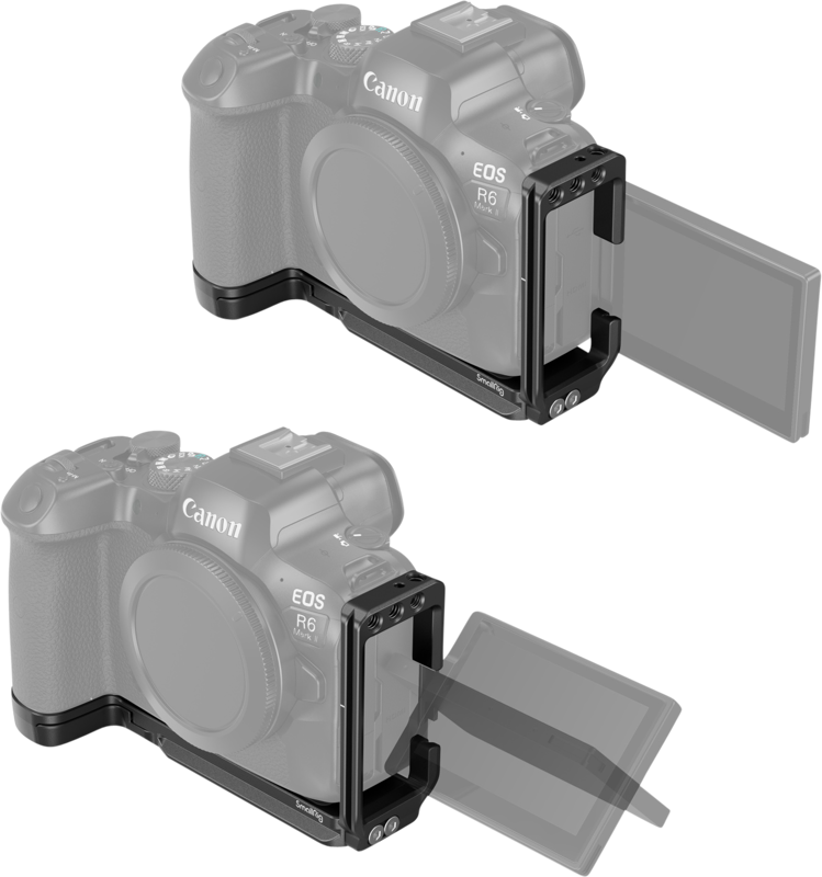 SmallRig 4160 L-Shape Mount Plate for Canon EOS R5/ R5C/ R6/ R6 MKII - 4