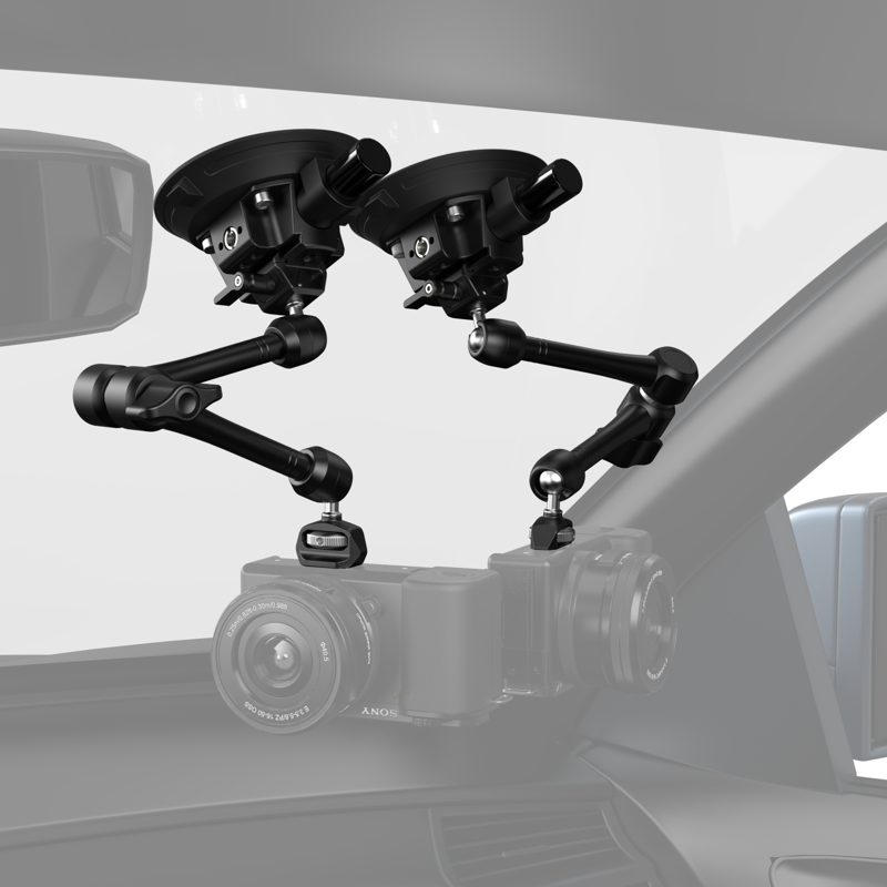 SmallRig 3565 All-in-One 4-Arm Suction Cup Camera Mount Kit for Vehicle Shooting SC-15K - 8