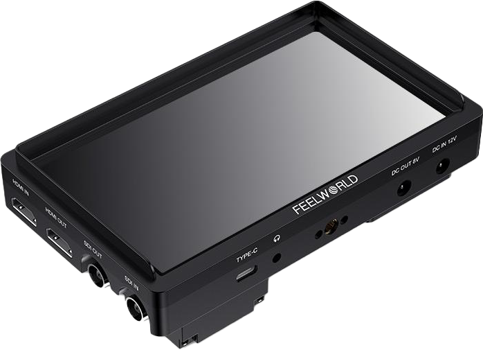 Feelworld Monitor FW568S 6"""" DSLR Camera Field Monitor - 5