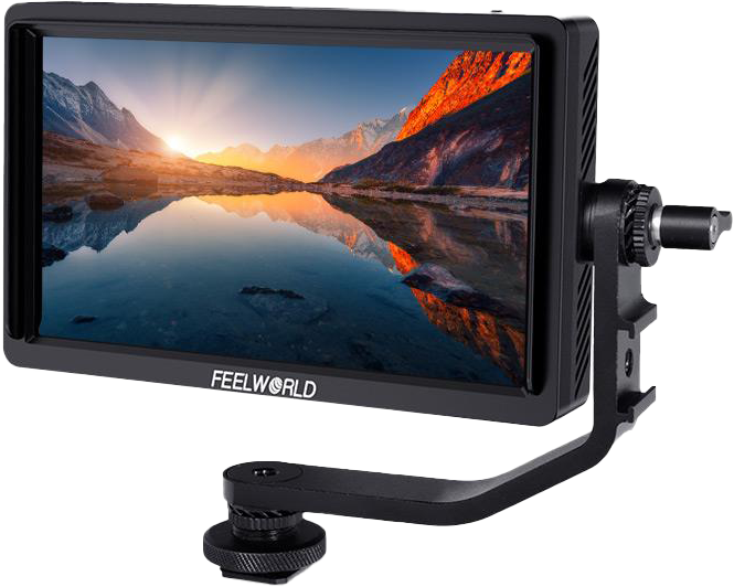 Feelworld Monitor FW568S 6"""" DSLR Camera Field Monitor - 8