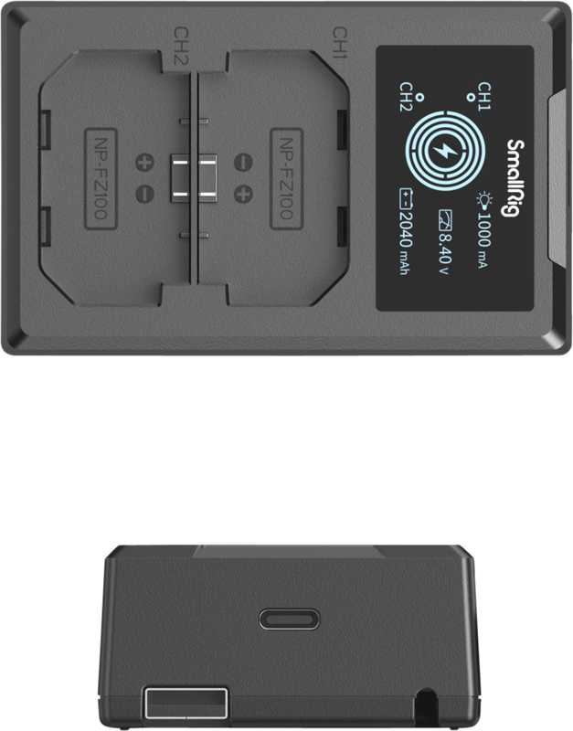SmallRig 4087 Battery Charger For NP-FZ100 Batteries - 3
