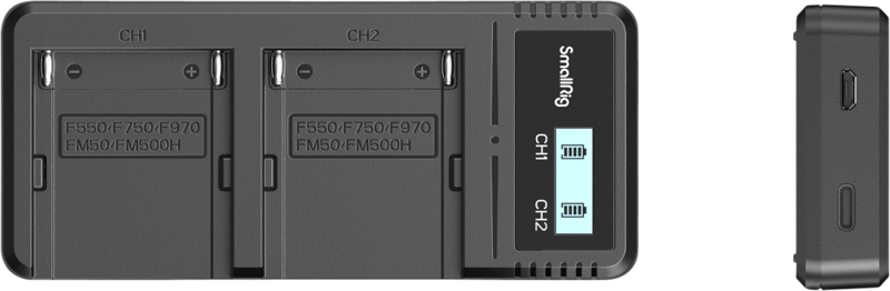 SmallRig 4086 Battery Charger For NP-F970 Batteries - 3