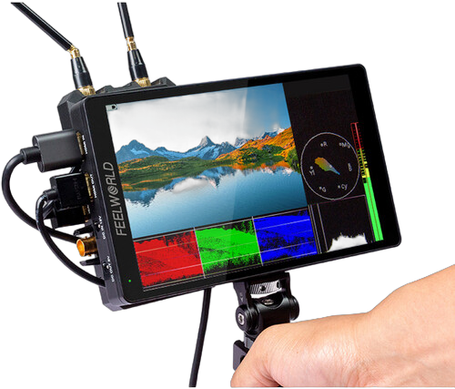 Feelworld Monitor F7 Pro 7"""" Directors monitor - 8