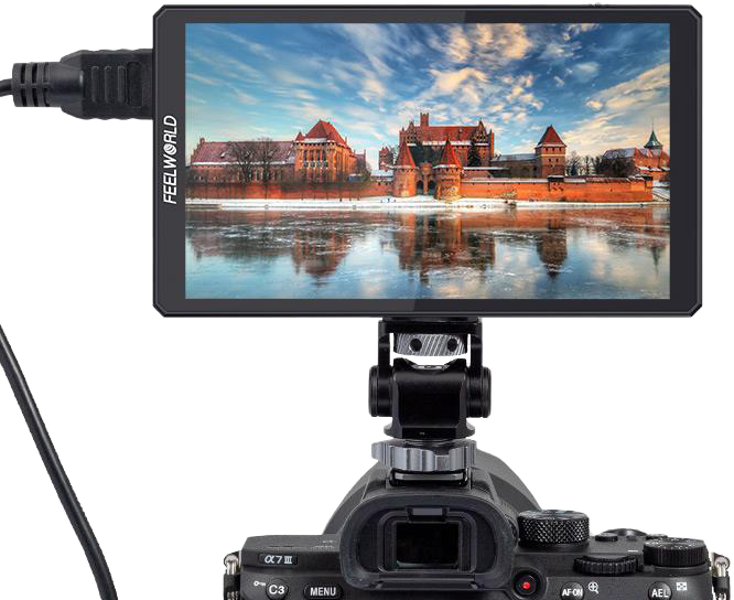Feelworld Monitor CUT6 6"""" recording monitor - 3